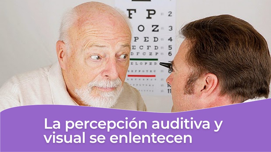 La percepción auditiva y visual se enlentecen en personas mayores en geriátricos y en CABA