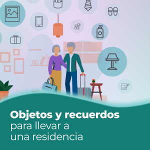 Objetos y recuerdos para llevar a una residencia