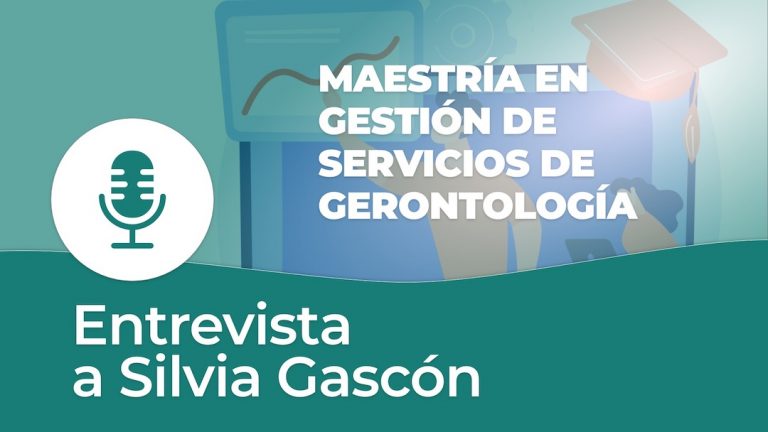 Entrevista a Silvia Gascón, directora de la Maestría en Gestión de Servicios de Gerontología