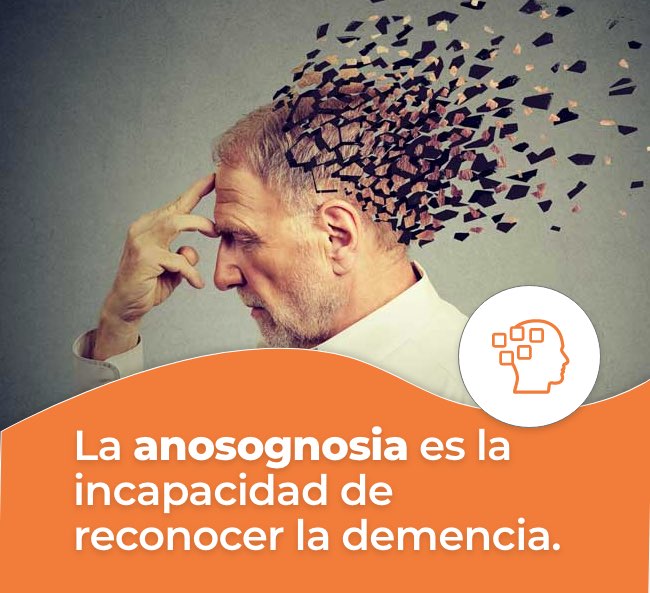 Anosognosia es la incapacidad de reconocer demencias