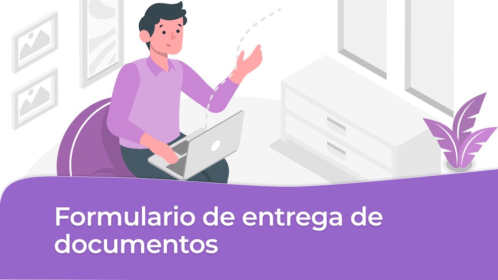Formulario para la entrega de documentos para exterior