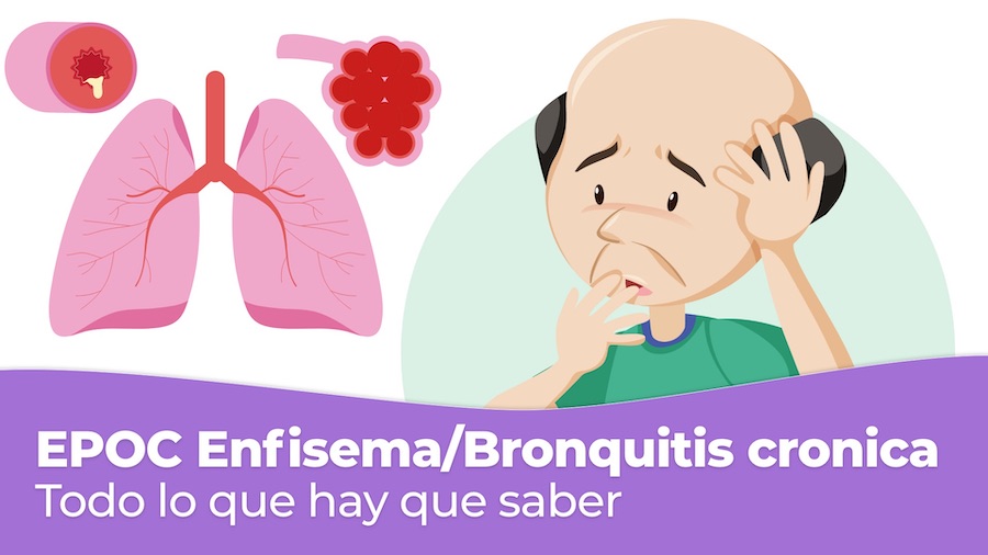 EPOC - enfisema pulmonar - bronquitis crónica - adultos mayores