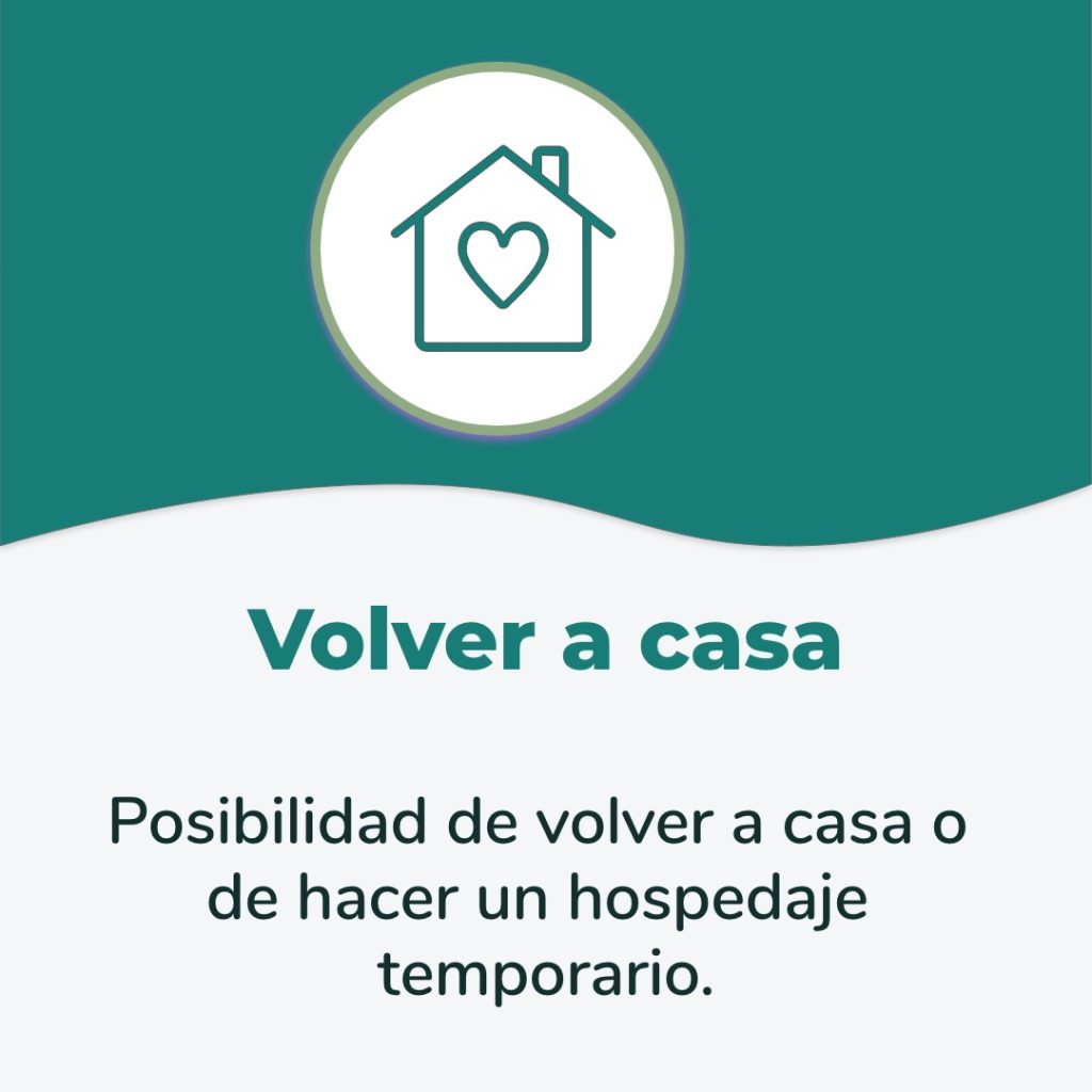 Volver a casa - beneficio de un geriatrico