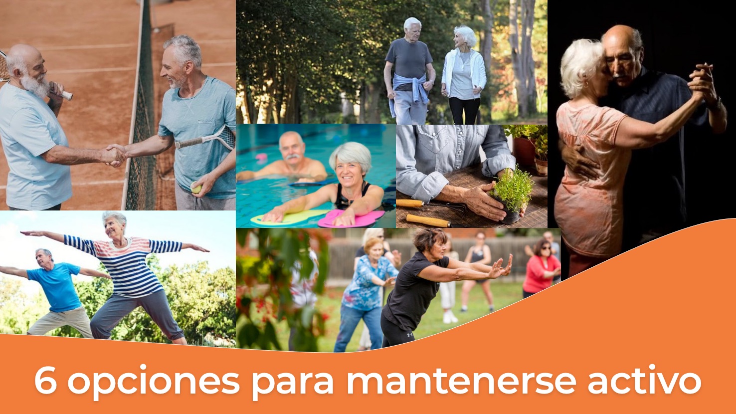 6 opciones para que el adulto mayor se mantenga activo