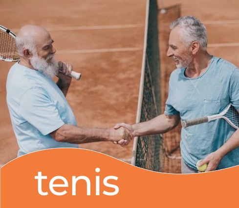 Actividades adulto mayor tenis