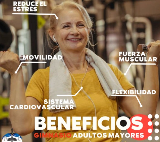 Beneficios gimnasio adulto mayor