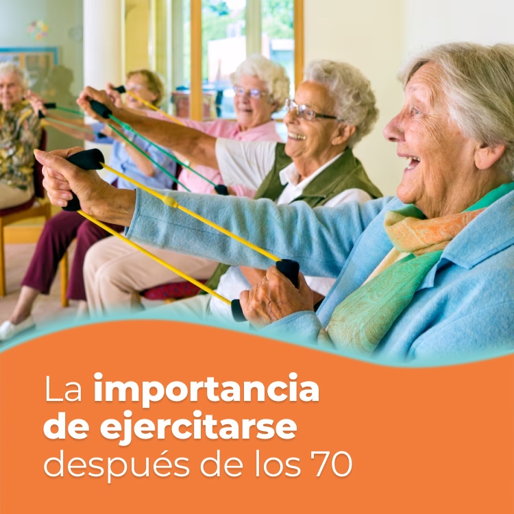 La importancia de ejercitarse después de los 72