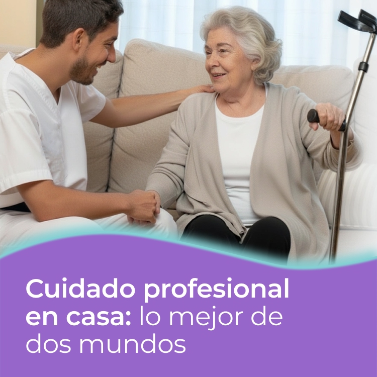 La tranquilidad de una residencia, sin dejar su casa