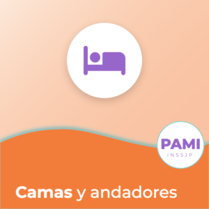 Portada de la guía de PAMI: Camas, andadores, sillas y otras ayudas técnicas