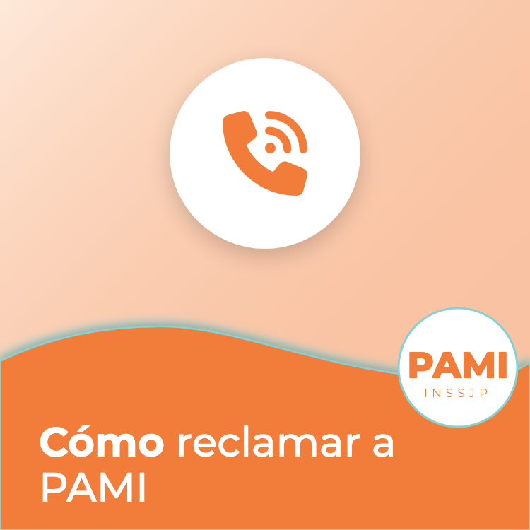 Portada de la guía de PAMI: Cómo reclamar paso a paso