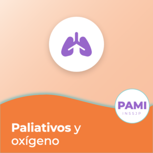 Portada de la guía de PAMI: Cuidados paliativos y oxigenoterapia