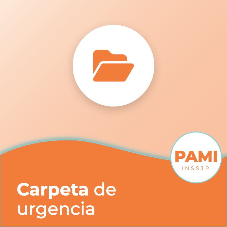 Portada de la guía de PAMI: Mi carpeta de urgencia (para imprimir)
