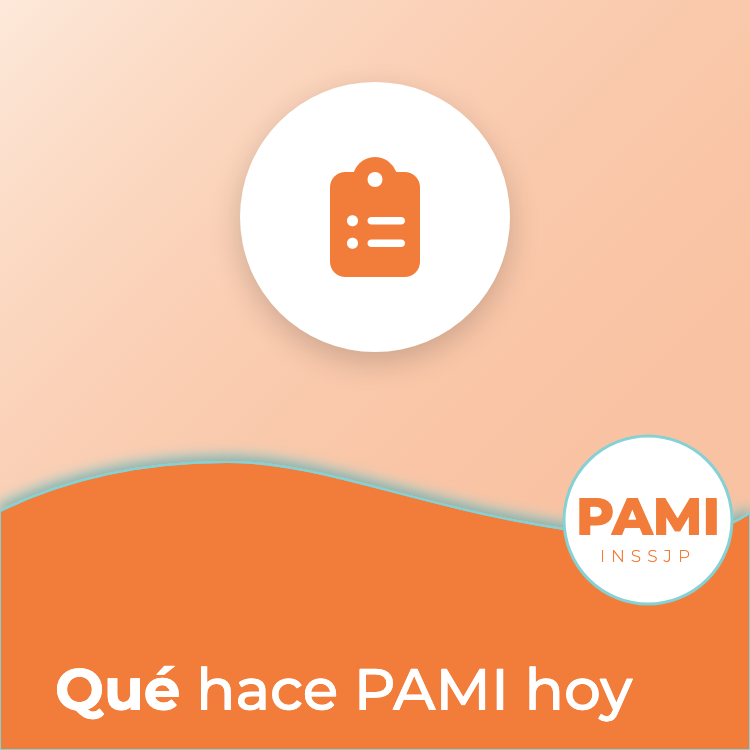 Portada de la guía de PAMI: Qué hace PAMI hoy, en una página