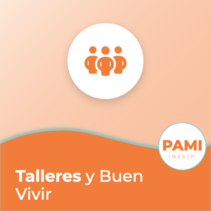 Portada de la guía de PAMI: Talleres, Buen Vivir y centros de jubilados